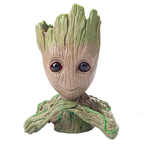 Baby Groot Guardians of The Galaxy Flowerpot Succulent Plants Plan...