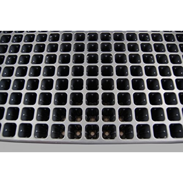 200 Plug Seed Trays for Seed Starting - 10 Pack By Growers Solution
