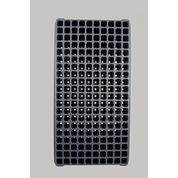 200 Plug Seed Trays for Seed Starting - 10 Pack By Growers Solution