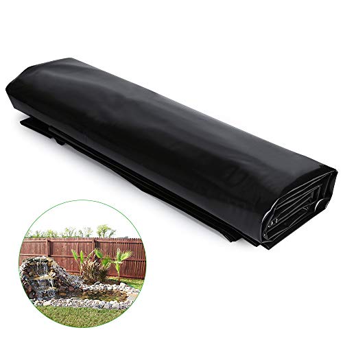 GROWNEER 13 x 20 Feet 14.5 Mil HDPE Pond Liner Pond Skins for Fish...