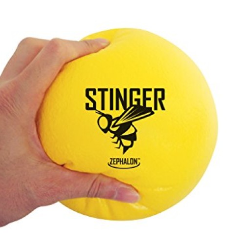 GSM Brands Dodgeballs - Foam, Soft Skin, Low Bounce, 5.9 - Set of...