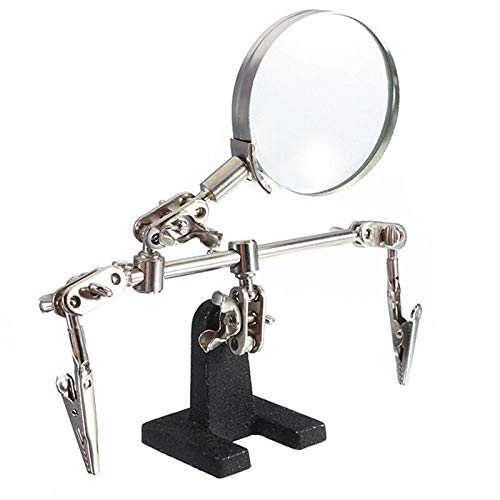 GSS Rotation Adjustable Metal Clamp Magnifying Glass,for Welding E...