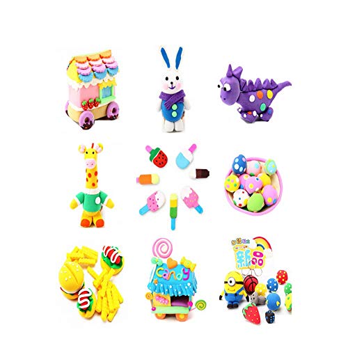 GSYXY Modeling Clay Starter Kit, 50 Colors Air Dry Clay with Creat...