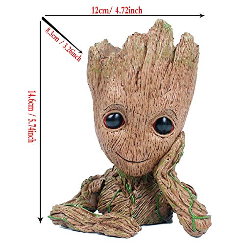 GuangTouL Groot Flowerpot Guardians of The Galaxy Baby Action Figu...
