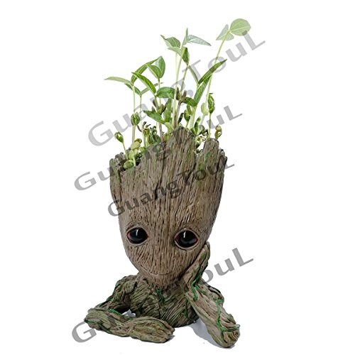 GuangTouL Groot Planter Pot, Succulent Baby Groot Flower Pot Small...