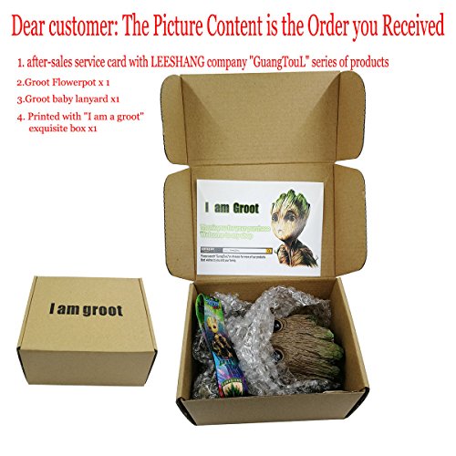 GuangTouL Groot Planter Pot, Succulent Baby Groot Flower Pot Small...