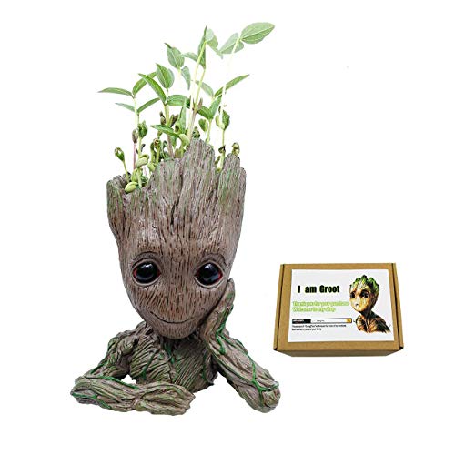 GuangTouL Groot Planter Pot, Succulent Baby Groot Flower Pot Small...