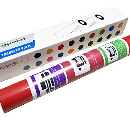 guangyintong Heat Transfer Vinyl Roll for T-Shirt 12 X 10ft No Ad...