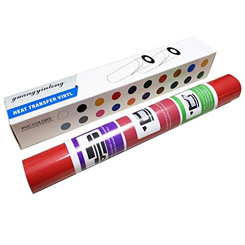 guangyintong Heat Transfer Vinyl Roll for T-Shirt 12 X 10ft No Ad...
