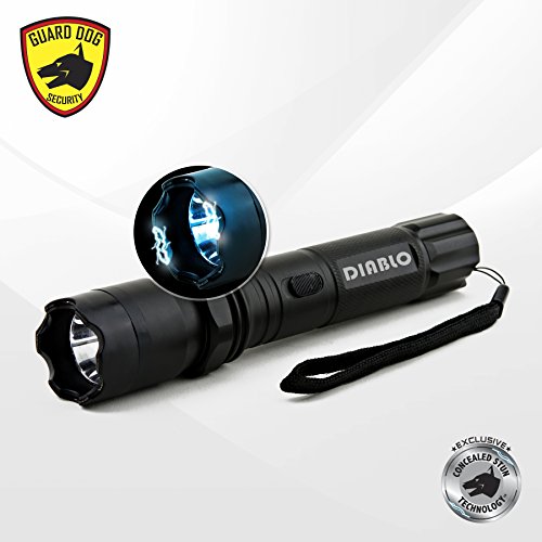 Guard Dog TLSG-GDD4500F Diablo Tactical Stun Flashlight, Maxim...