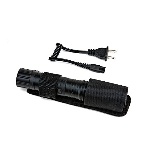 Guard Dog TLSG-GDD4500F Diablo Tactical Stun Flashlight, Maxim...
