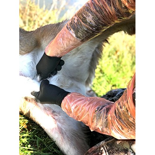 Deer Gutting Gloves by Guardian Hunting - Field dressing gloves wi...