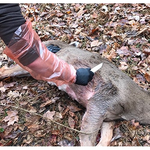 Deer Gutting Gloves by Guardian Hunting - Field dressing gloves wi...