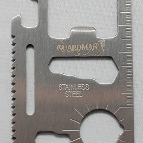 Guardman 11 in 1 Beer Opener Survival Credit Card Tool Fits Perfec...