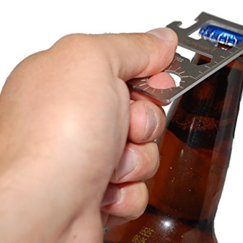Guardman 11 in 1 Beer Opener Survival Credit Card Tool Fits Perfec...