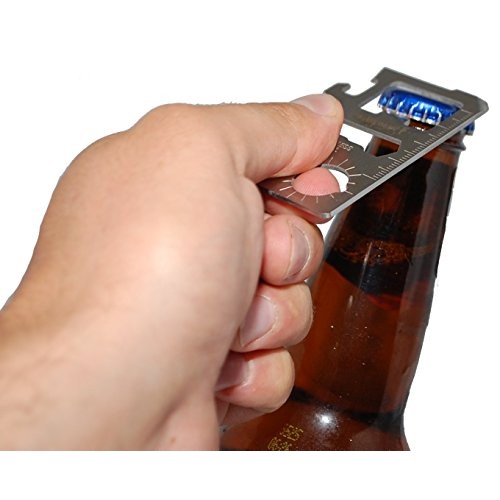 Guardman 11 in 1 Beer Opener Survival Credit Card Tool Fits Perfec...