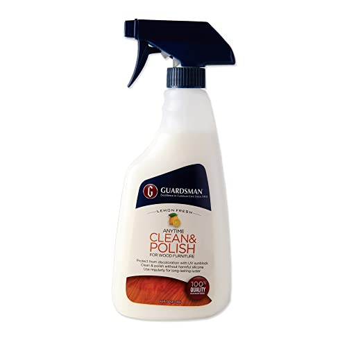Guardsman 461300 Clean & Polish For Wood Furniture-Silicone Free, ...