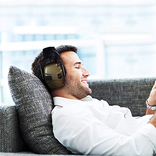 Electronic Shooting Earmuff for Impact Sport, Sound Amplification ...