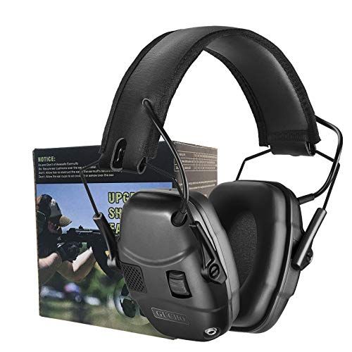 GUCHO Electronic Shooting Earmuff for Impact Sport, Sound Amplific...