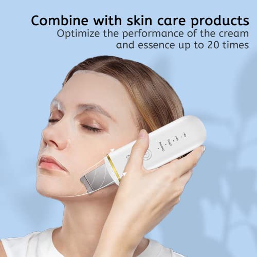 GUGUG Skin Scrubber Face Spatula, Skin Spatula Pore Cleaner Blackh...