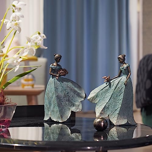 Guichifun Fairy Statue Collection Home Decoration - Leaf Angel Gir...