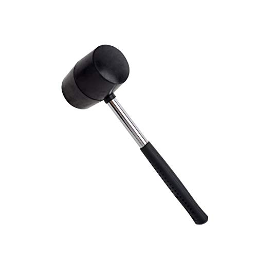 pla Rubber Mallet - 8 oz Anti-Slip Stainless Steel Tube Rubber ...