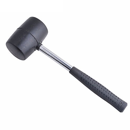 pla Rubber Mallet - 8 oz Anti-Slip Stainless Steel Tube Rubber ...