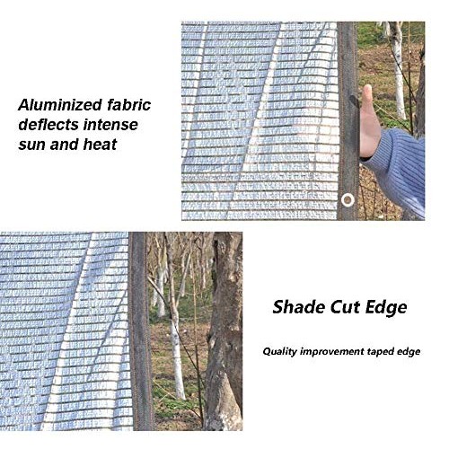 Garden Sun Shading Net 75-80% Reflective Aluminum Foil Insulation ...