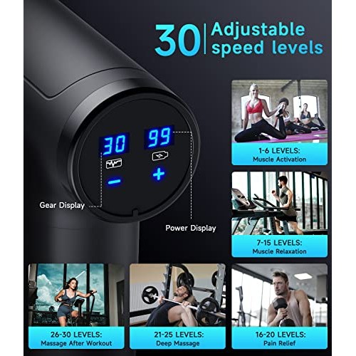 Gvber Massage Gun Deep Tissue- Mothers Day Gifts, Mini Massage Gun...