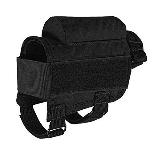 GVN Portable Adjustable Tactical Buttstock Shell Holder Cheek Rest...