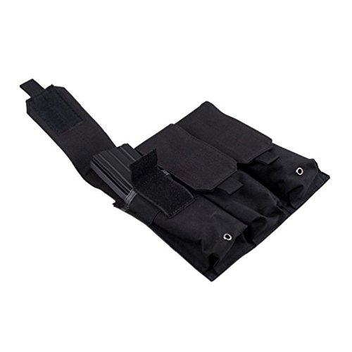 GVN Tactical Triple Mag Pouch, PALS MOLLE AR M4 5.56/.223 Triple M...