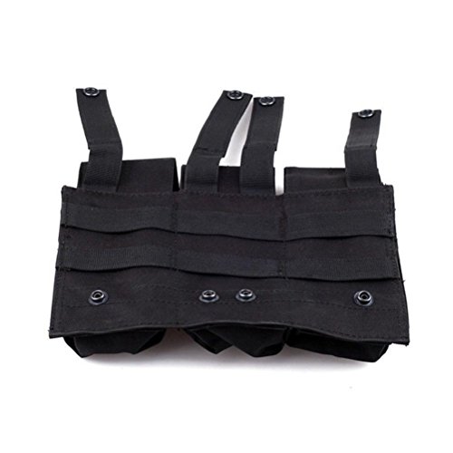 GVN Tactical Triple Mag Pouch, PALS MOLLE AR M4 5.56/.223 Triple M...