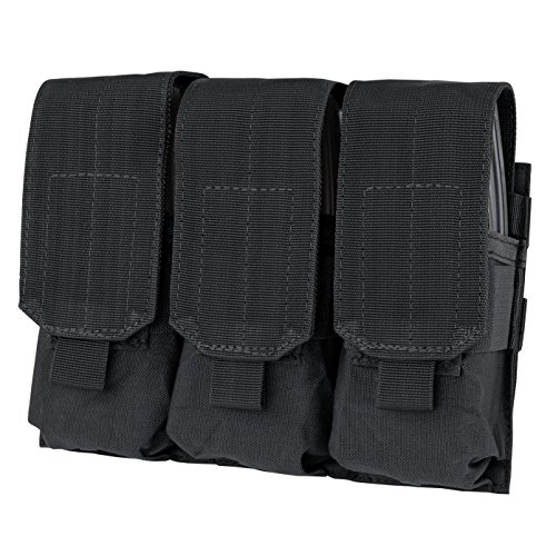 GVN Tactical Triple Mag Pouch, PALS MOLLE AR M4 5.56/.223 Triple M...