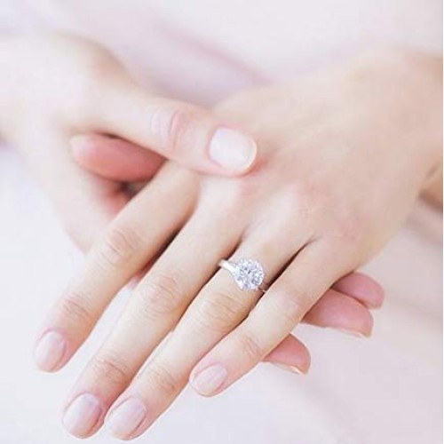GWHOLE Ring Size Adjuster with Silver Polishing Cloth,Set of 4 2m...