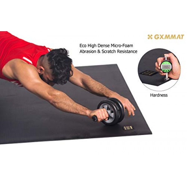 Gxmmat Large Exercise Mat 6x4x7mm, Thick Workout Mats for Home G...