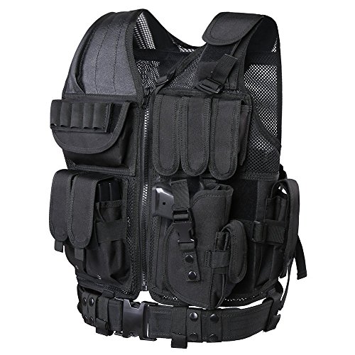 GZ XINXING Tactical Airsoft CS Vest Black