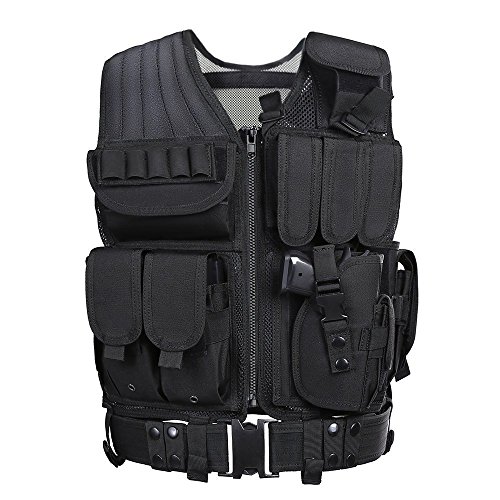 GZ XINXING Tactical Airsoft CS Vest Black