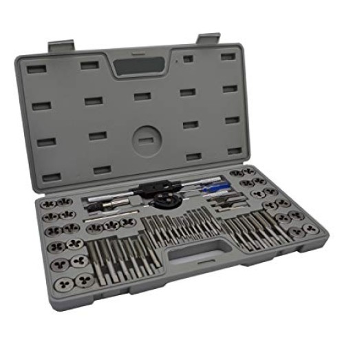 H.C Tap and Die Set 60-Piece internal and external Threaded Tool