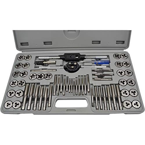 H.C Tap and Die Set 60-Piece internal and external Threaded Tool