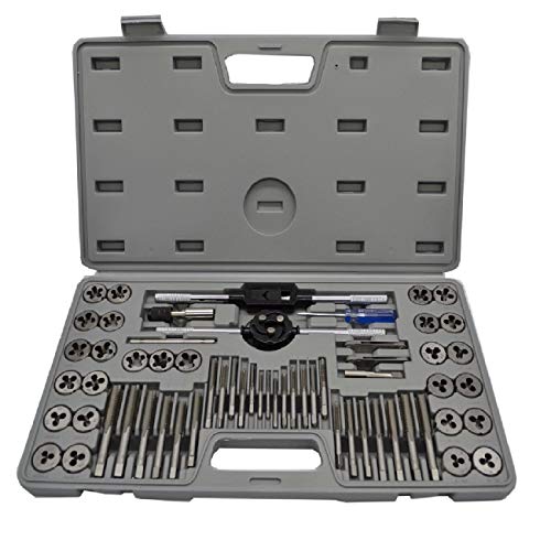 H.C Tap and Die Set 60-Piece internal and external Threaded Tool