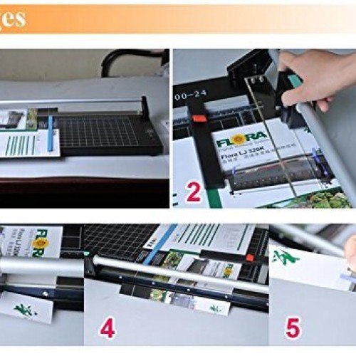 US Stock - 24 Inch Manual Precision Rotary Paper Trimmer, Sharp Ph...