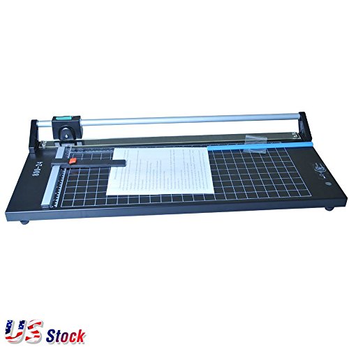 US Stock - 24 Inch Manual Precision Rotary Paper Trimmer, Sharp Ph...