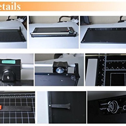 US Stock - 24 Inch Manual Precision Rotary Paper Trimmer, Sharp Ph...
