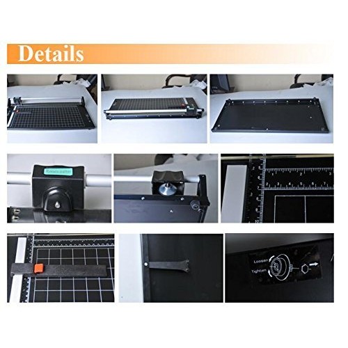 US Stock - 24 Inch Manual Precision Rotary Paper Trimmer, Sharp Ph...