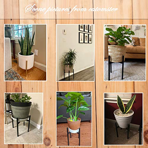 Adjustable Plant Stand, Metal Plant Stand Indoor Fits for Width 8-...