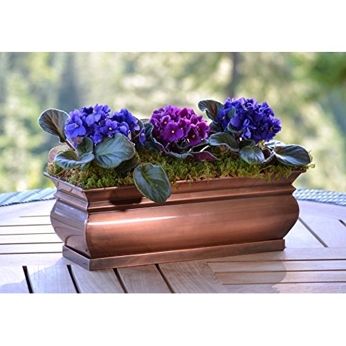 H Potter Herb Planter Pots Succulent Window Box Rectangular Indoor...