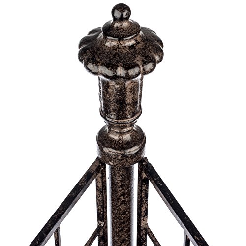 H Potter Metal Garden Screen Trellis for Climbing Plants for Priva...