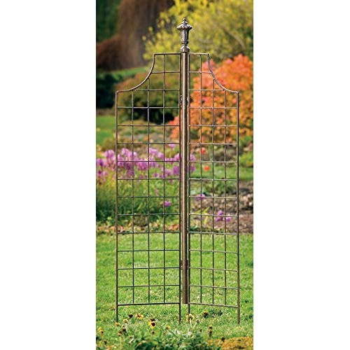 H Potter Metal Garden Screen Trellis for Climbing Plants for Priva...