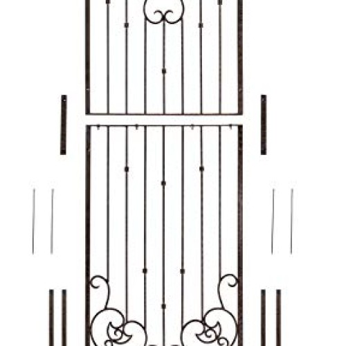 H Potter Outdoor Metal Wall Art Decor or Trellis for Climbing Plan...
