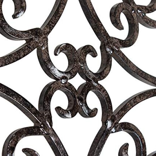 H Potter Outdoor Metal Wall Art Decor or Trellis for Climbing Plan...